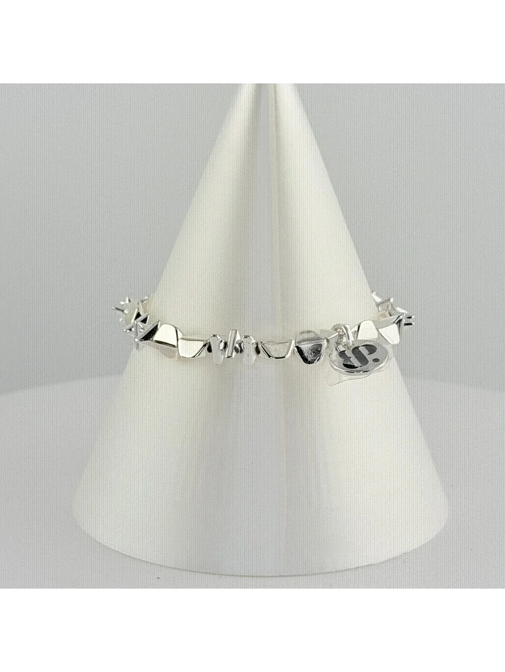Bomb Party Single Stack Bracelet - on Silver Plating #197